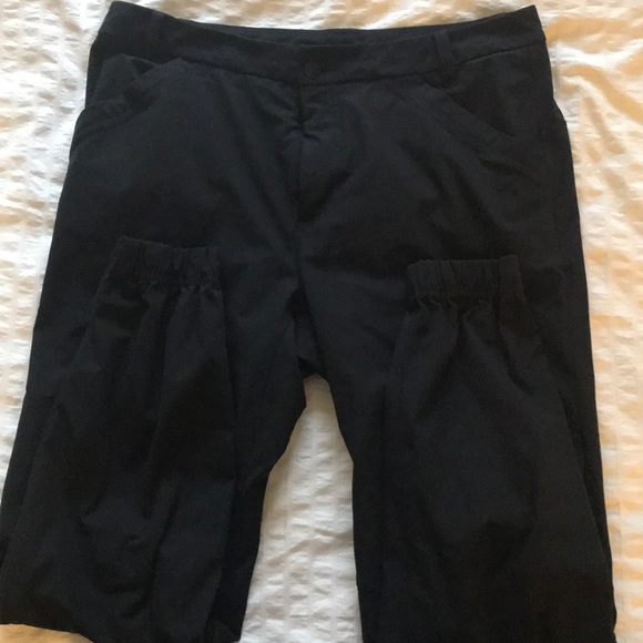 mens cinched ankle pants